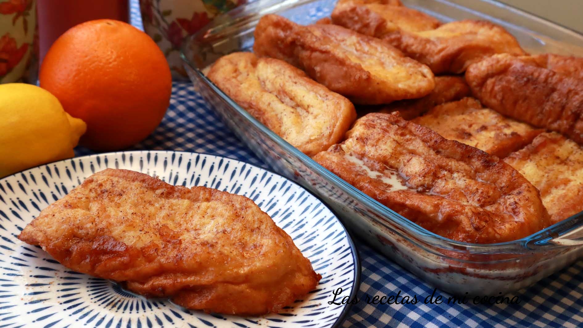 TORRIJAS DE LECHE RECETA TRADICIONAL (VIDEORECETA)